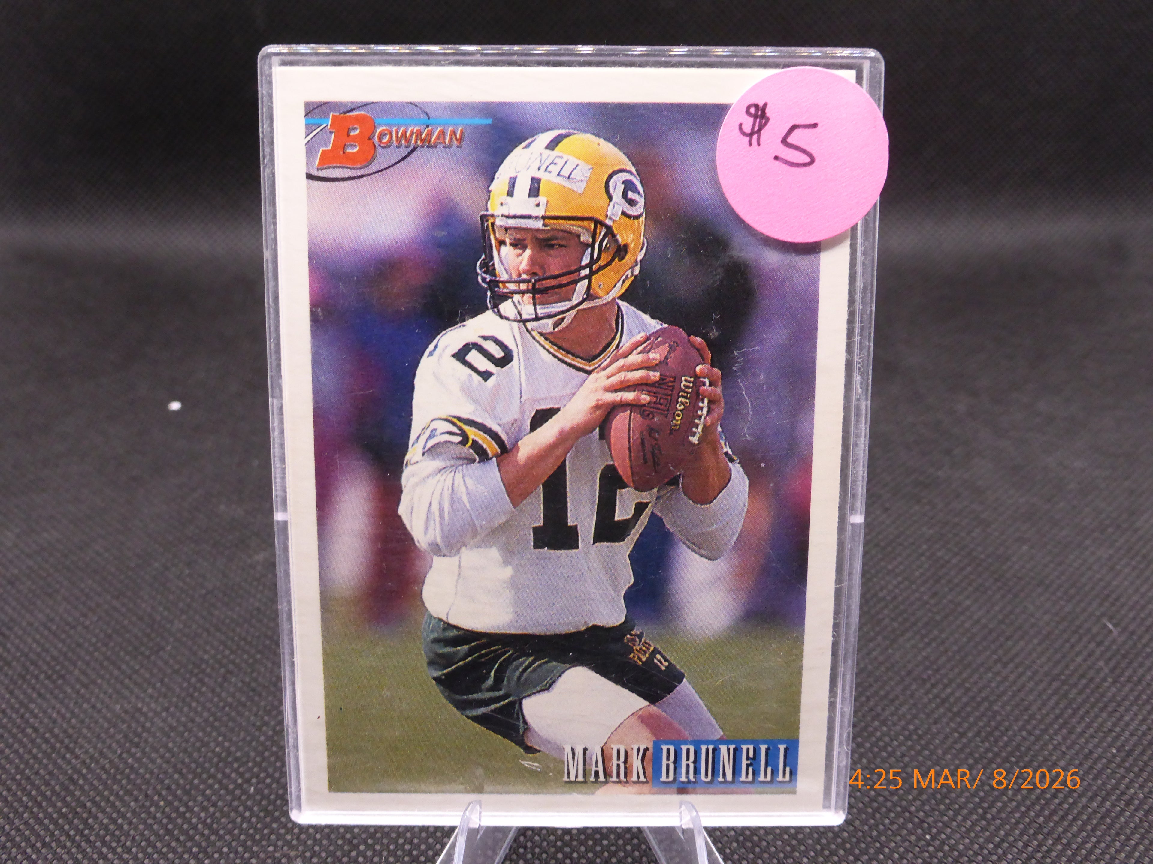 93 Bowman Mark Brunell #166 (RC)