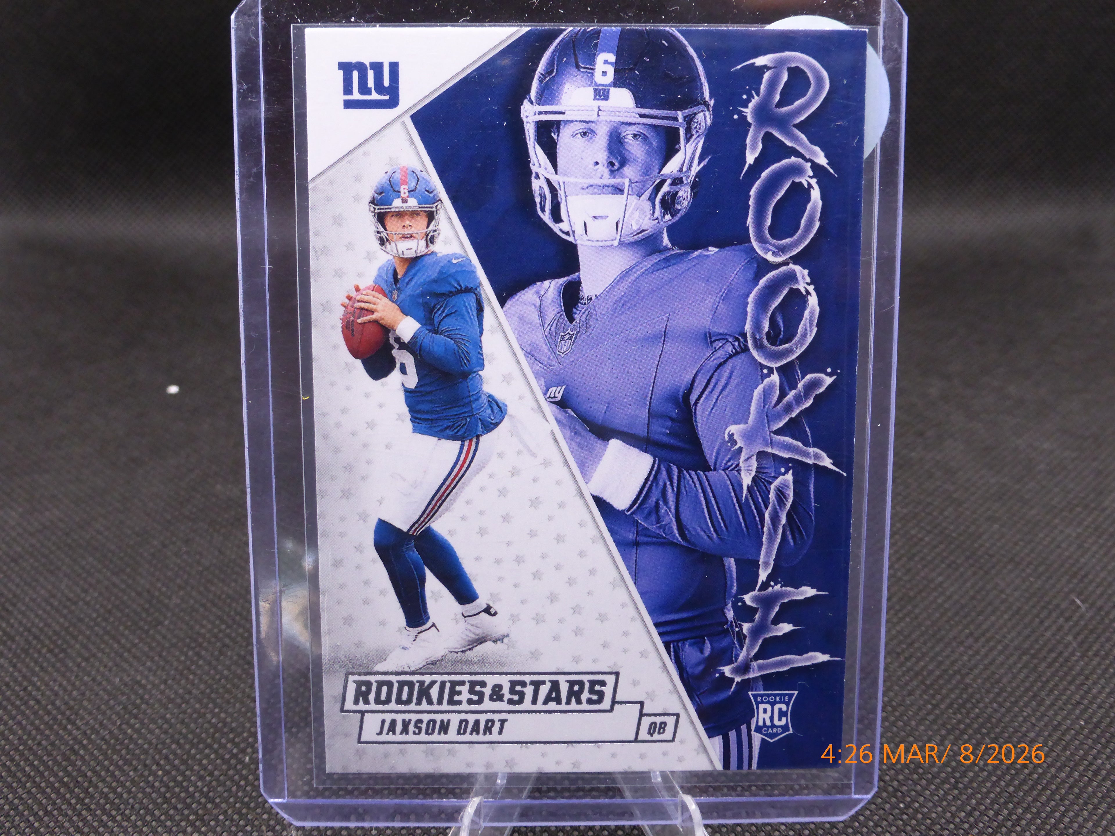 25 Rookies and Stars Jaxson Dart #10 Rookie