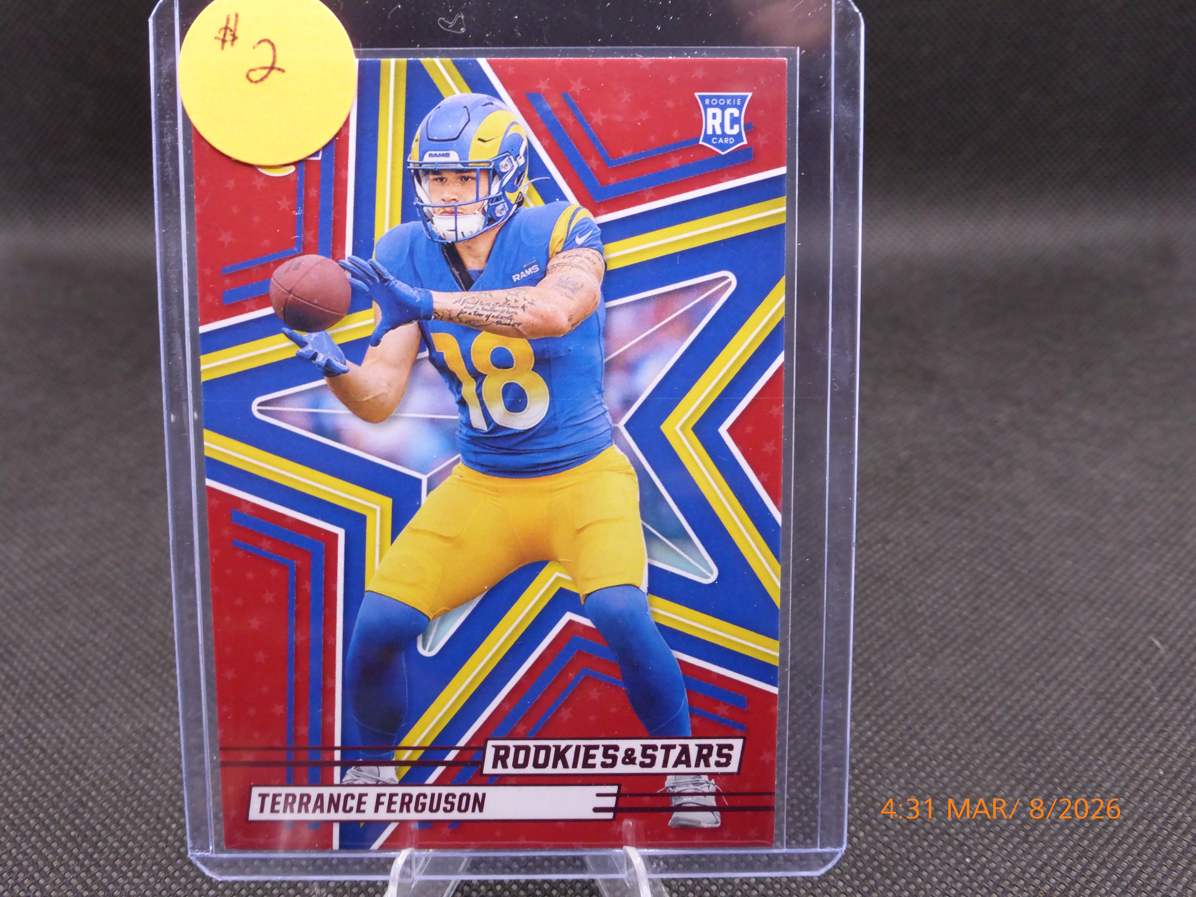 25 Rookies and Stars Terrance Ferguson #182 Red