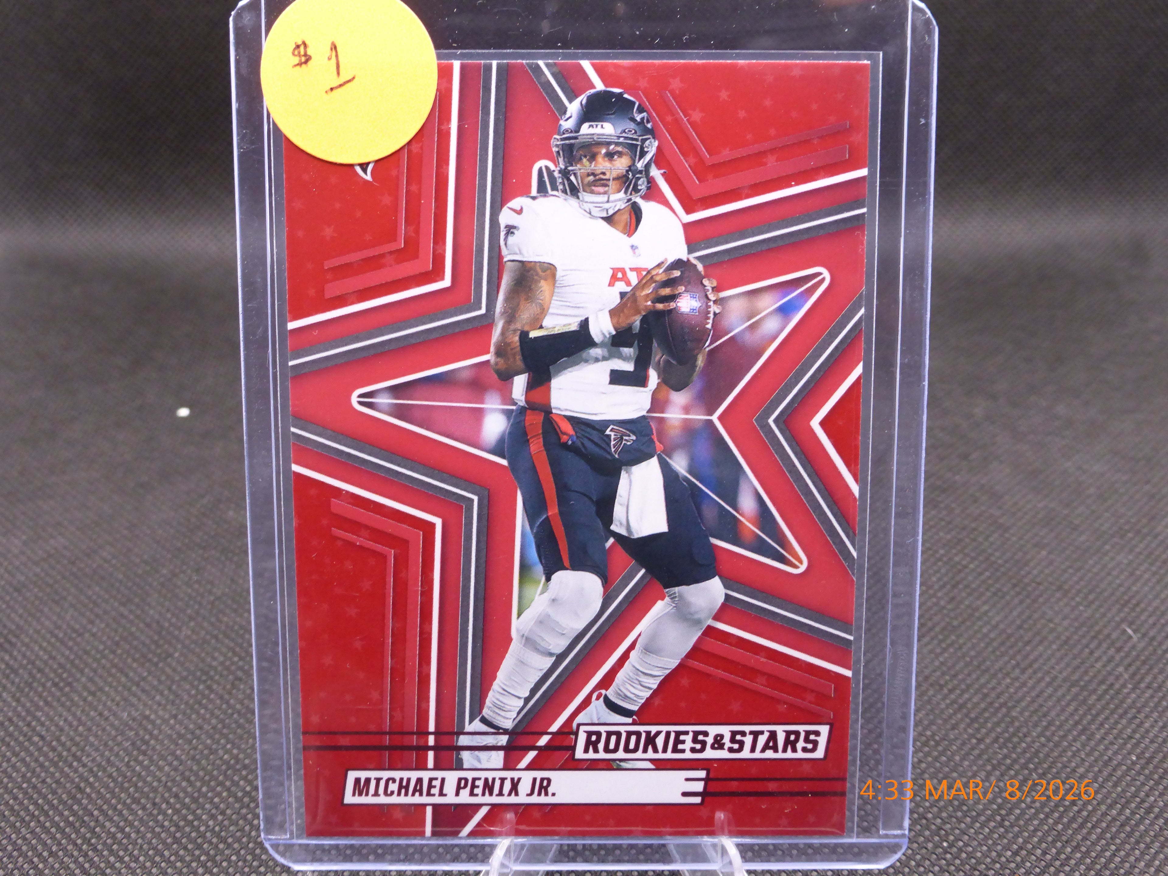 25 Rookie and Stars Michael Penix Jr #89 Red