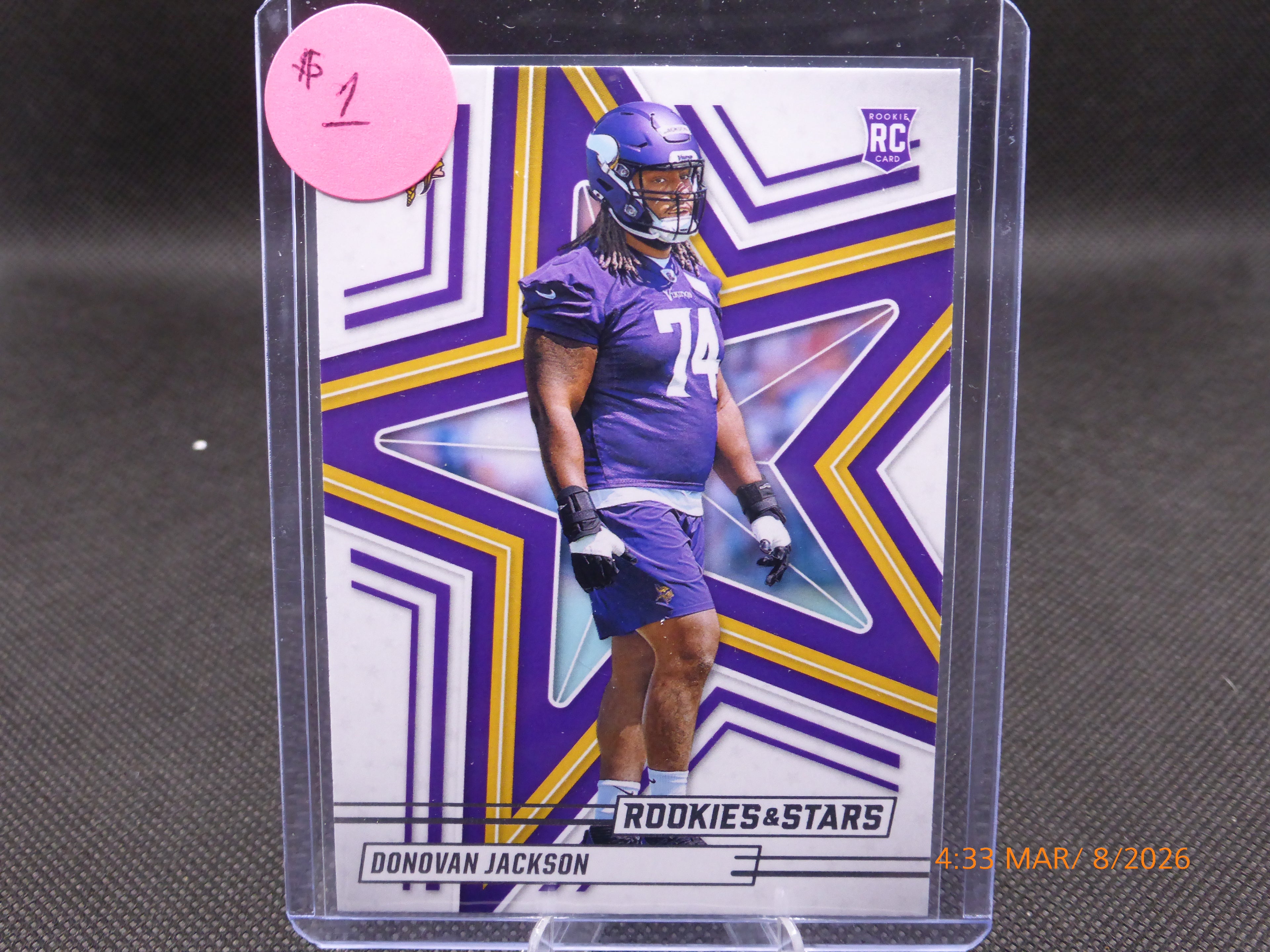 25 Rookies and Stars Donovan Jackson #120
