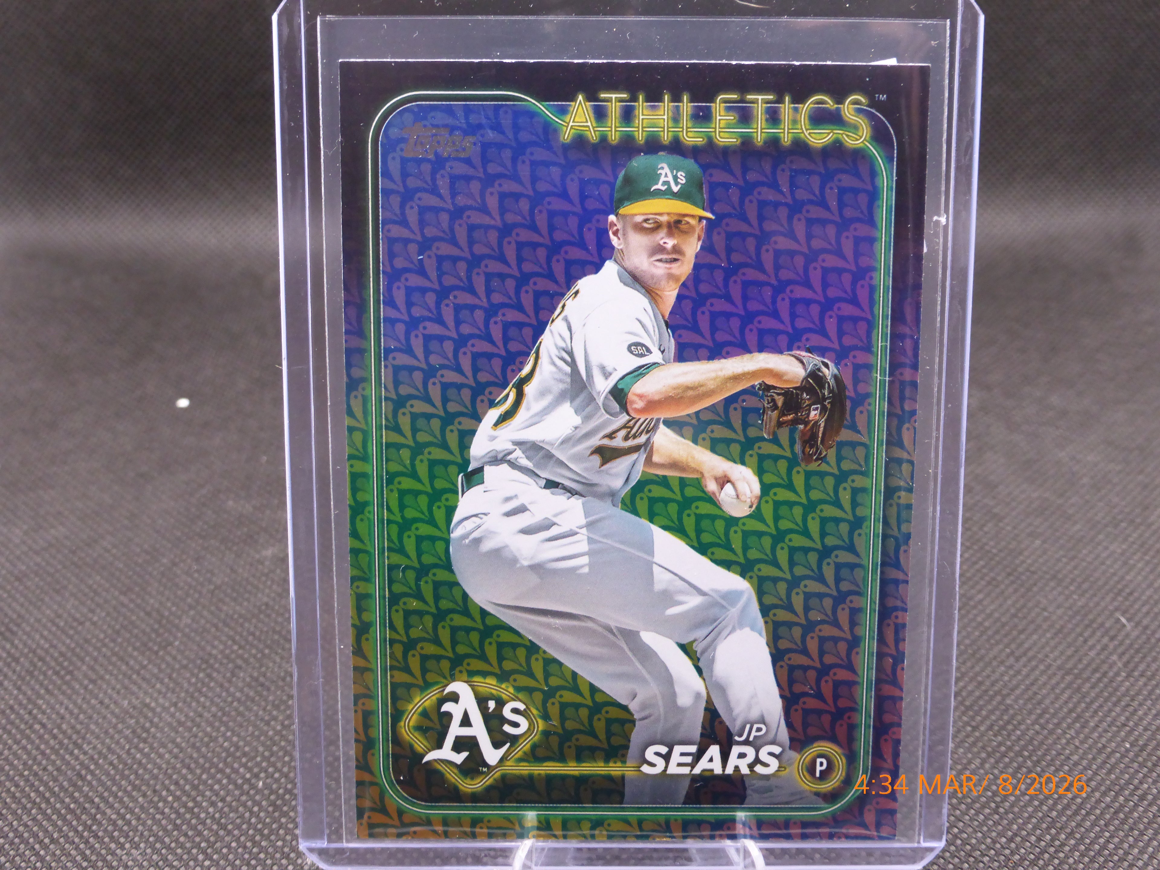 24 Topps JP Sears #80 Easter Foil