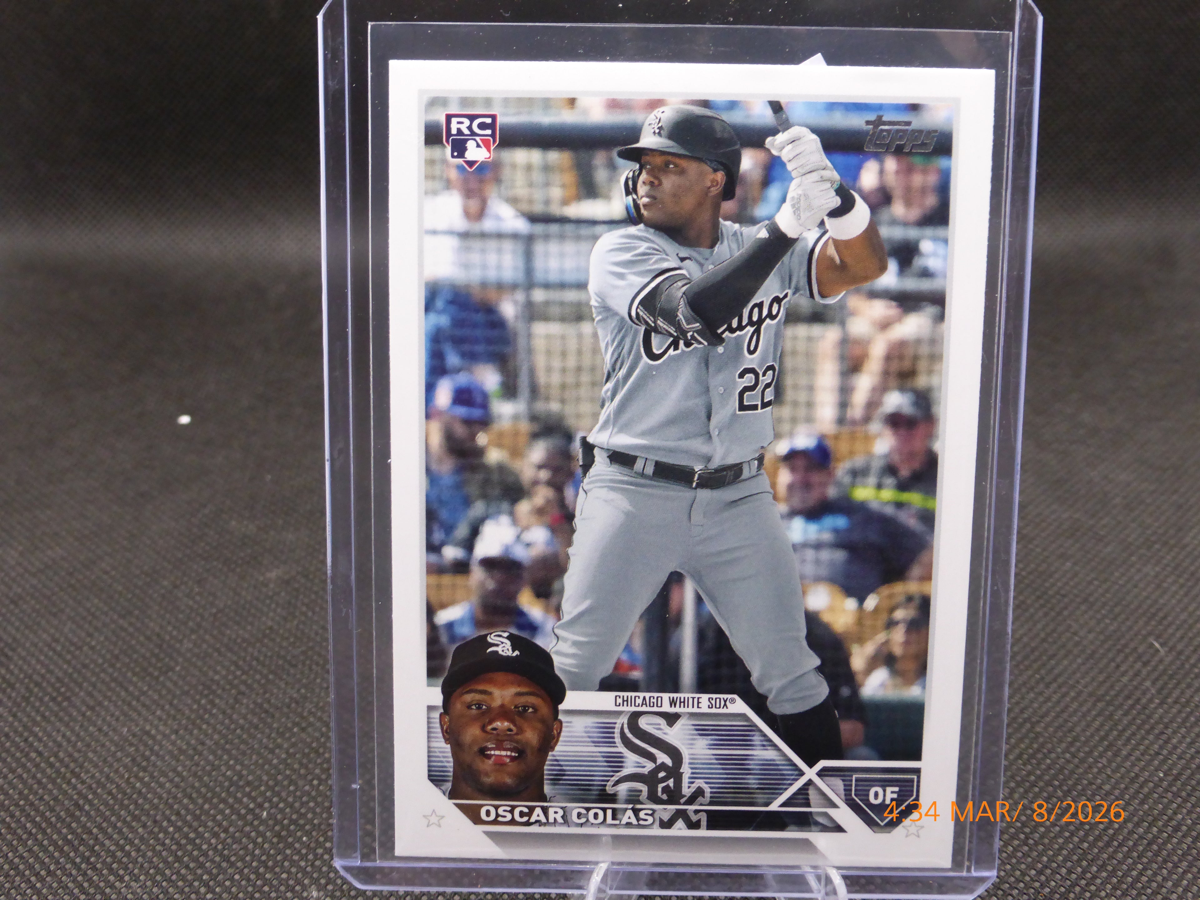 23 Topps Oscar Colas #545 (RC)