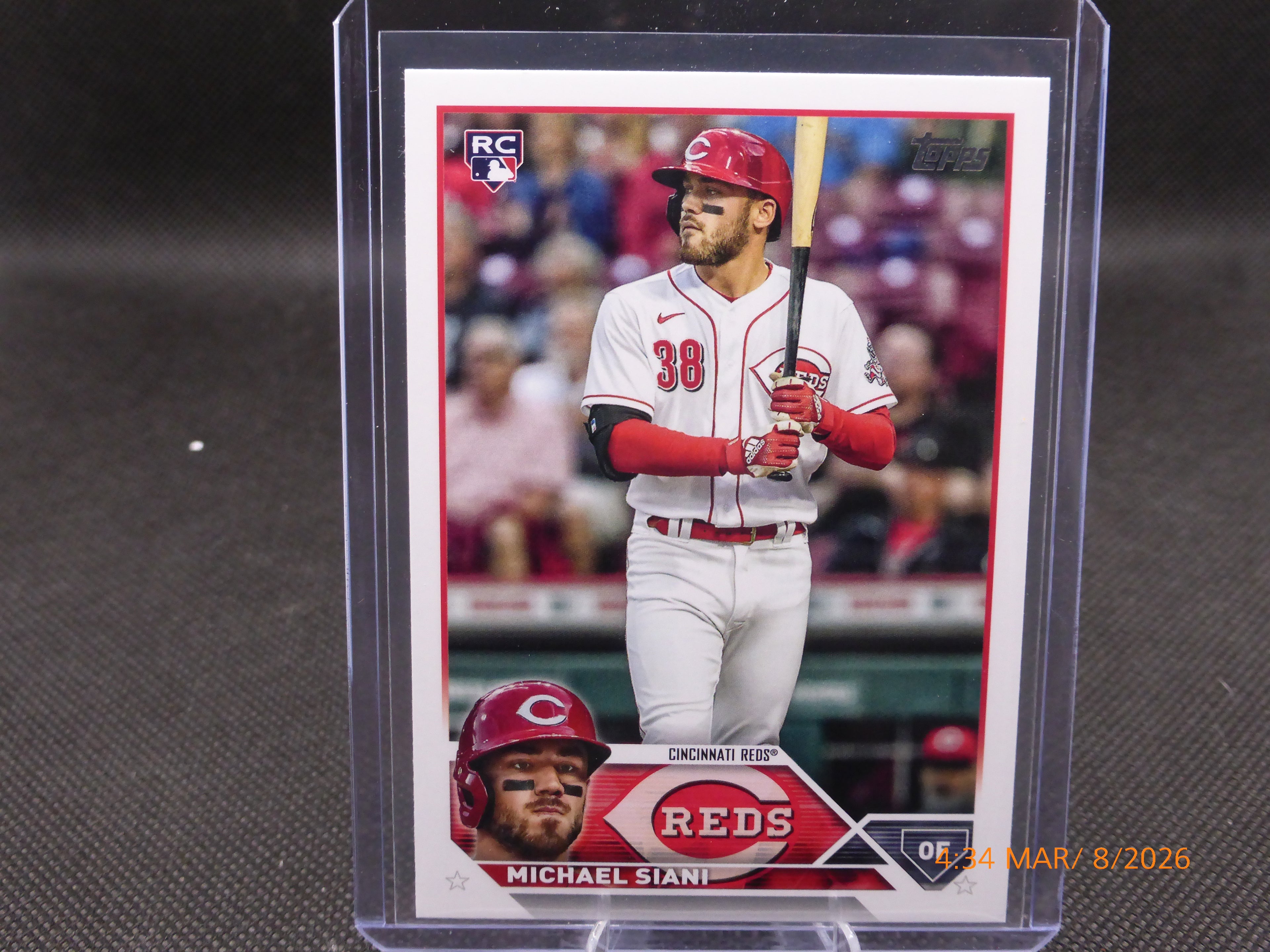 23 Topps Michael Siani 654 (RC)