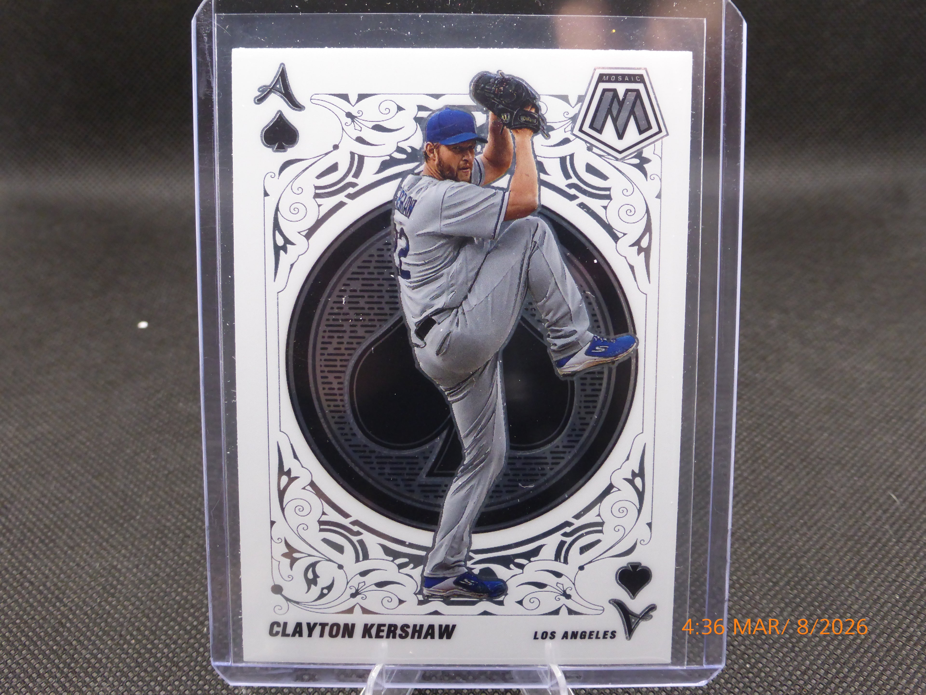 22 Mosaic Clayton Kershaw A-13