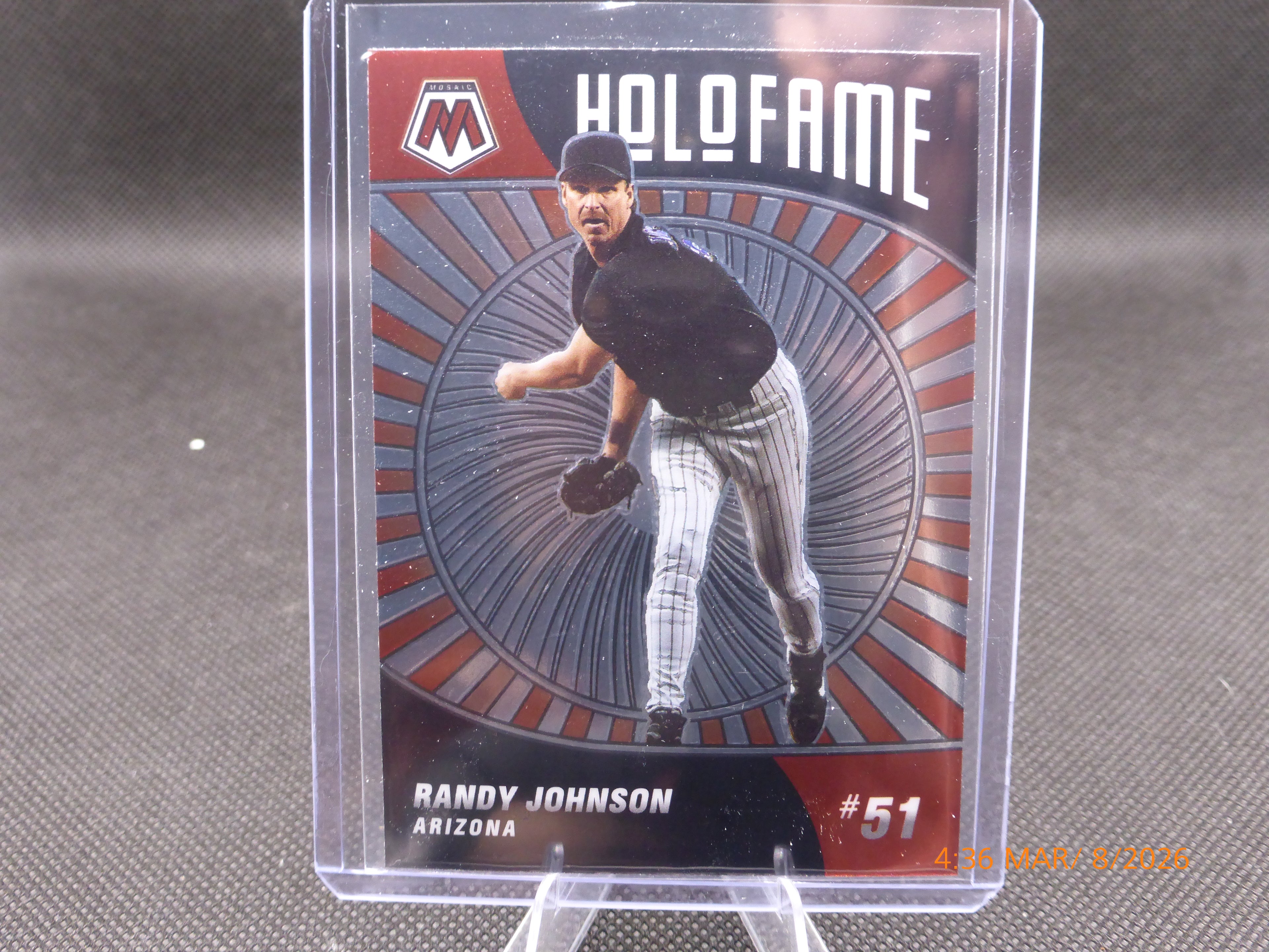 22 Mosaic Randy Johnson #HG-3 Holofame
