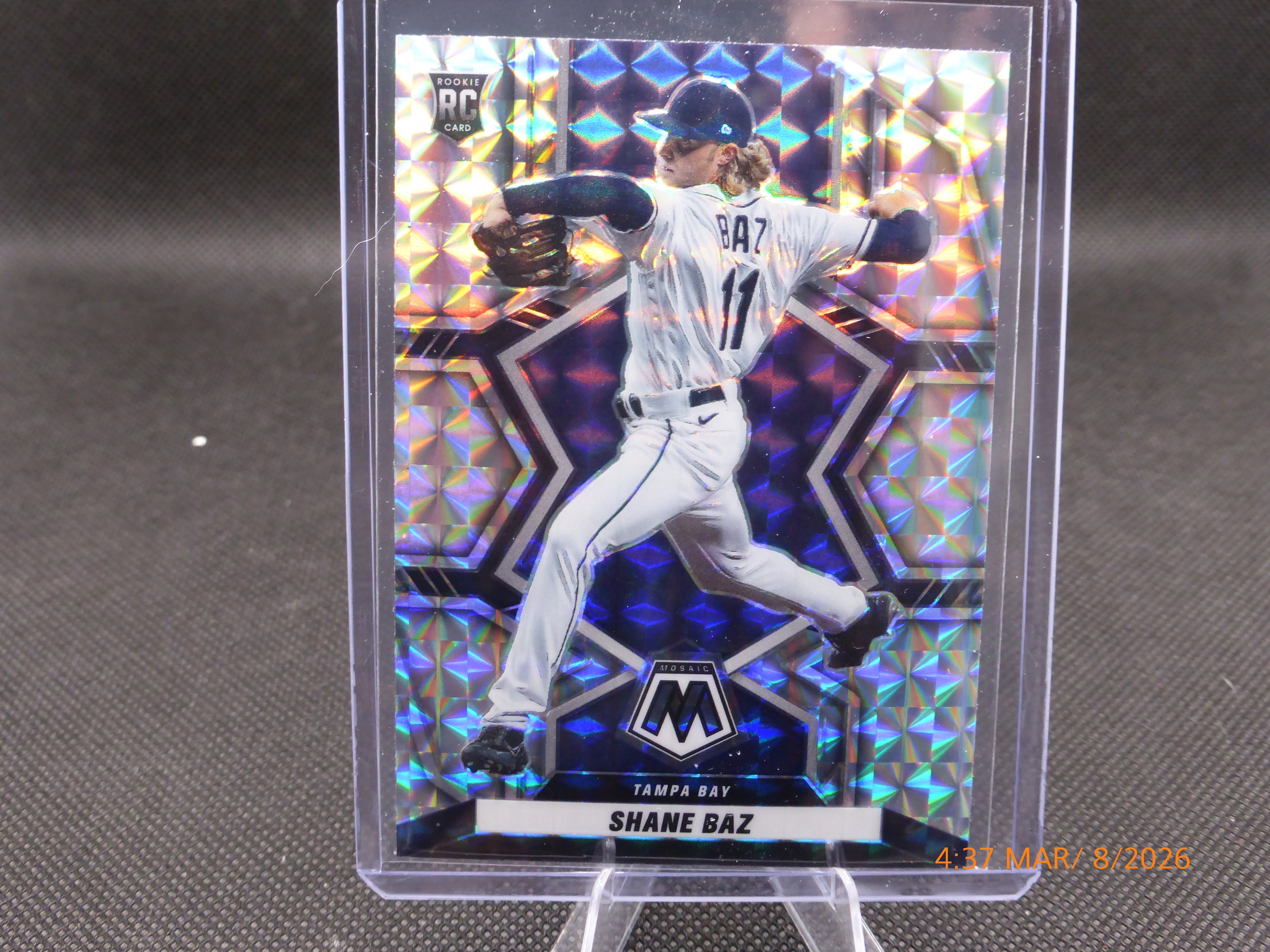 22 Mosaic Shane Baz #247 (RC) Silver Mosaic