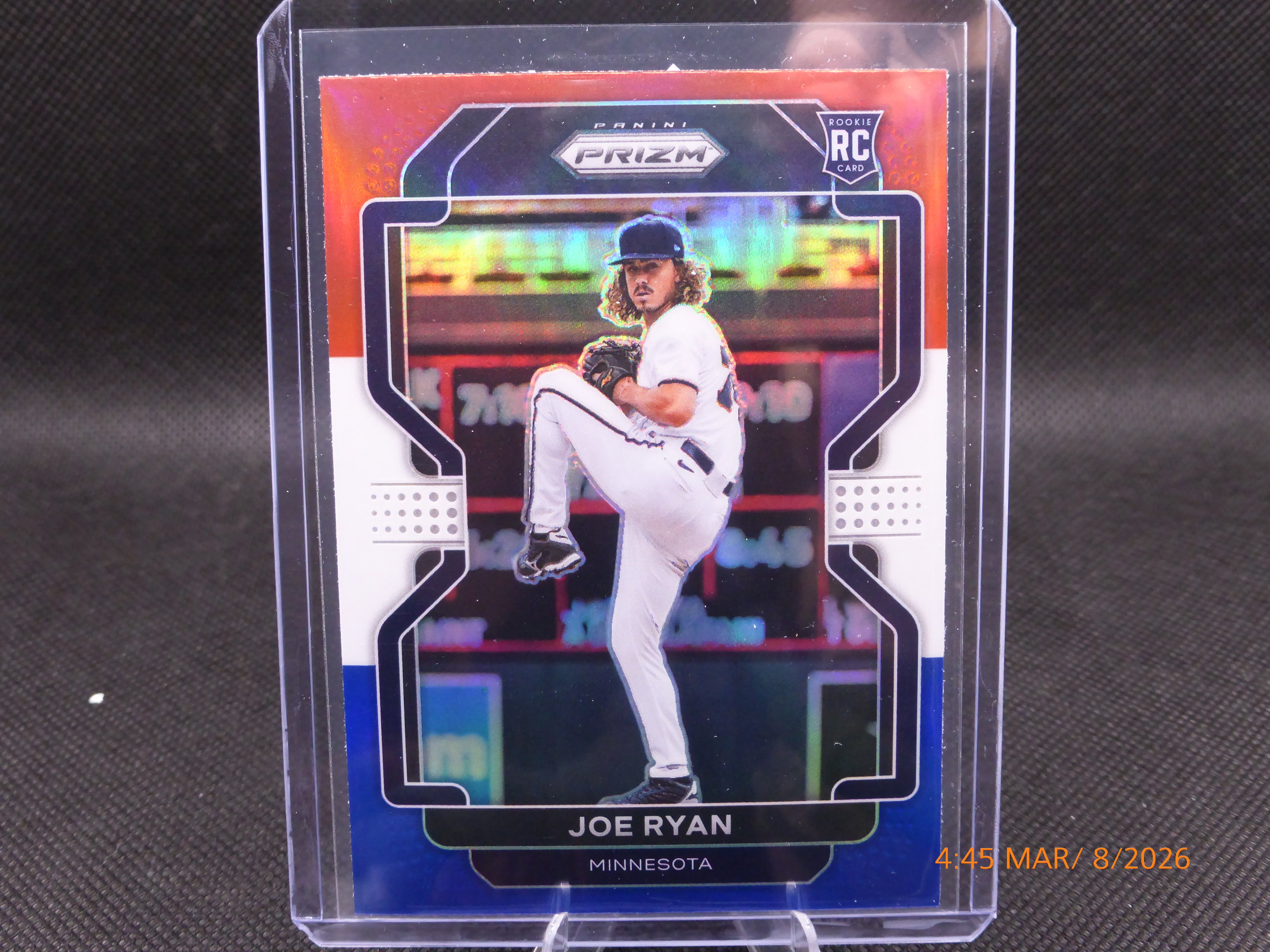 22 Prizm Joe Ryan #81 Red White Blue Prizm (RC)
