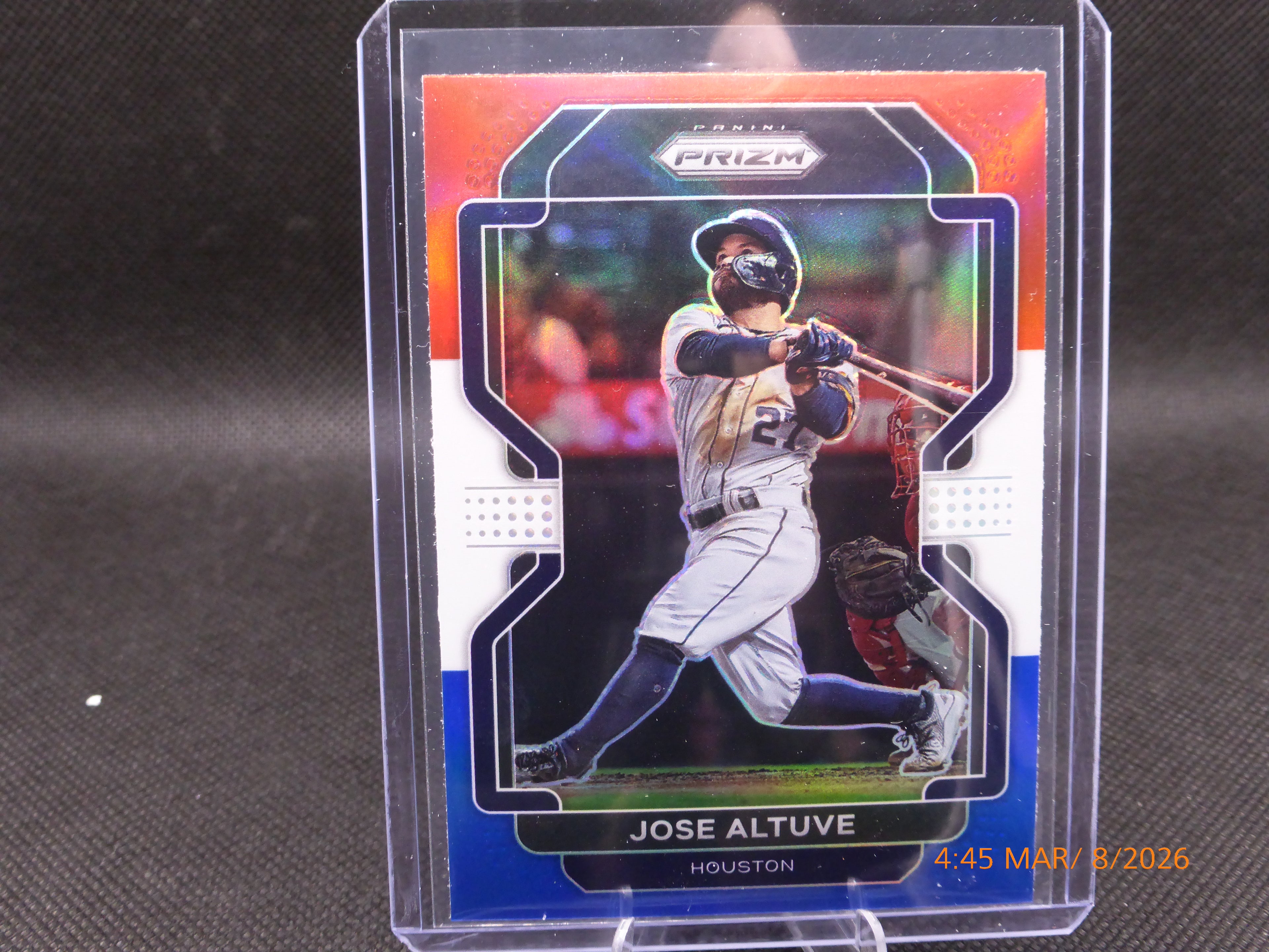 22 Prizm Jose Altuve #176 Red White Blue Prizm