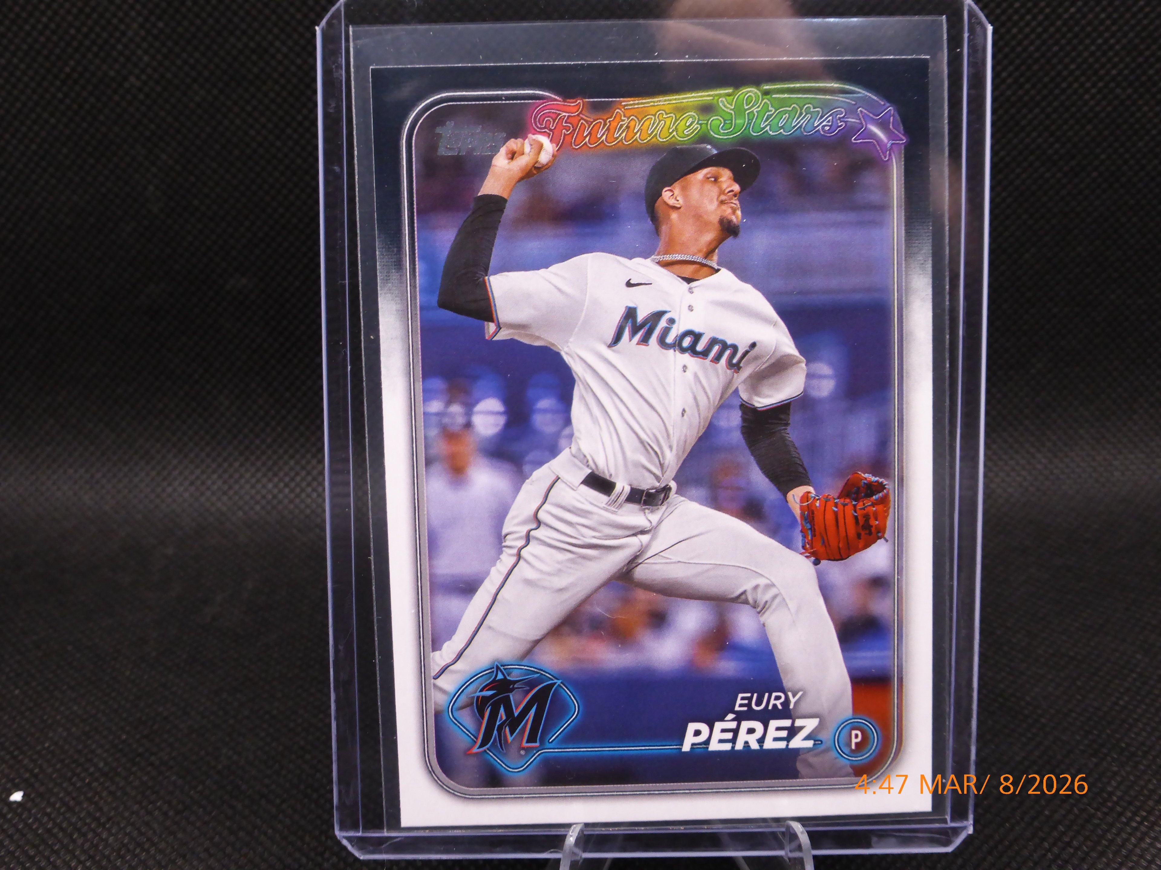 24 Topps Eury Perez #197 Future Stars