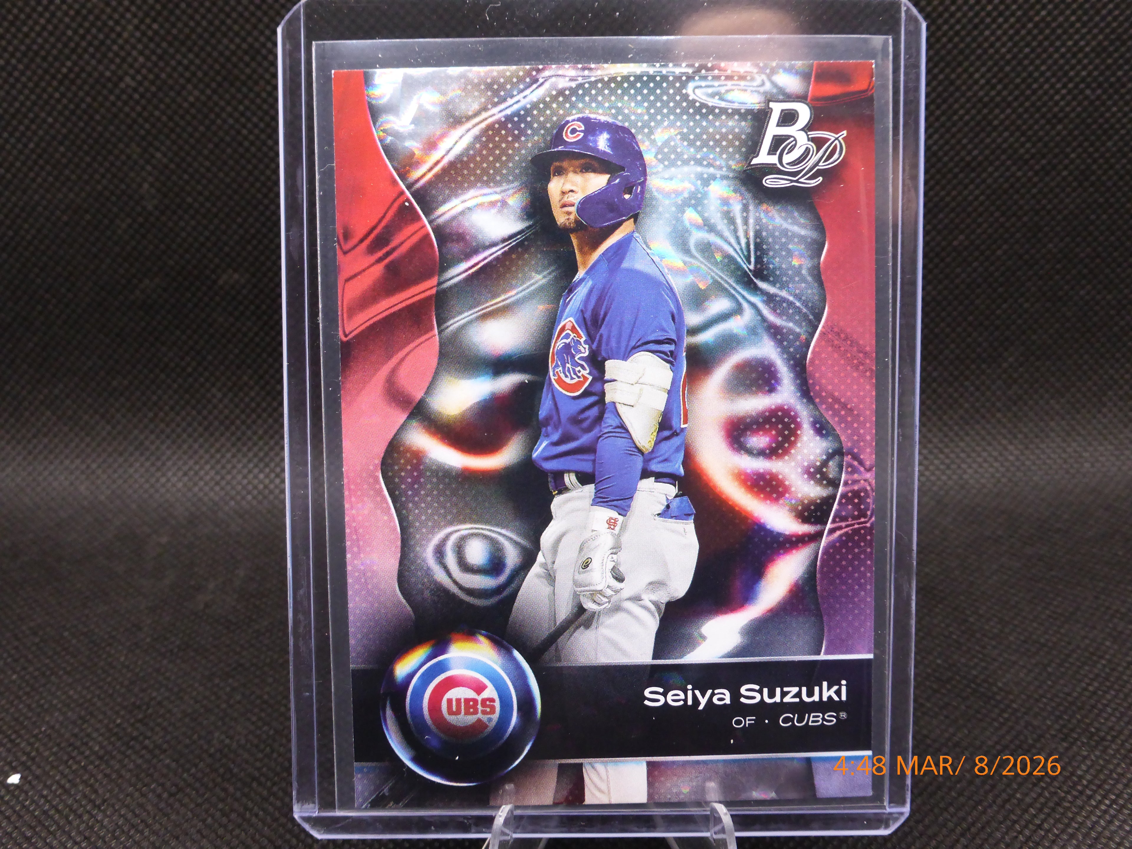 23 Bowman Platinum Seiya Suzuki #54 Ice Pattern Foil