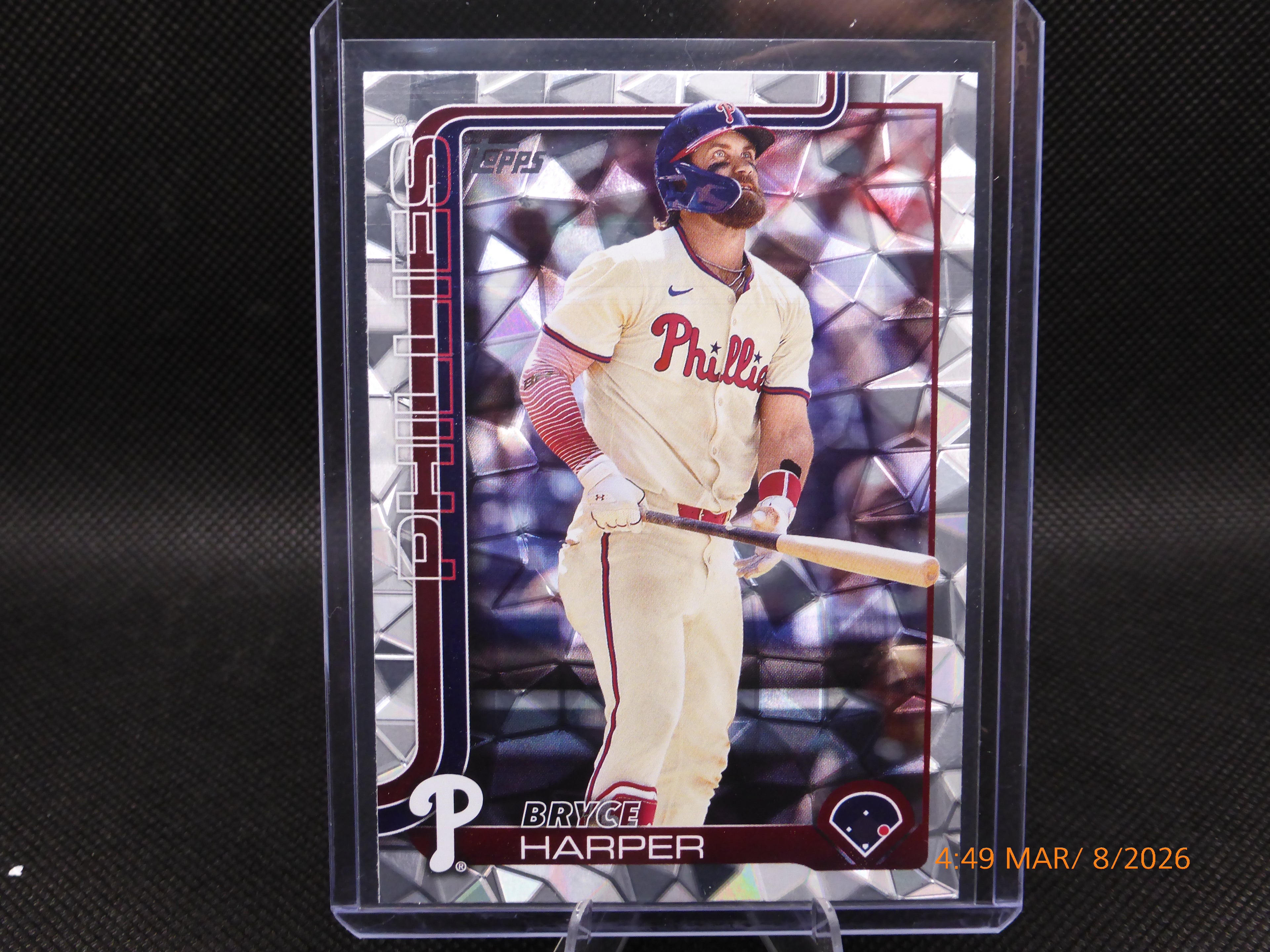 25 Topps Bryce Harper #250 Diamante Foil