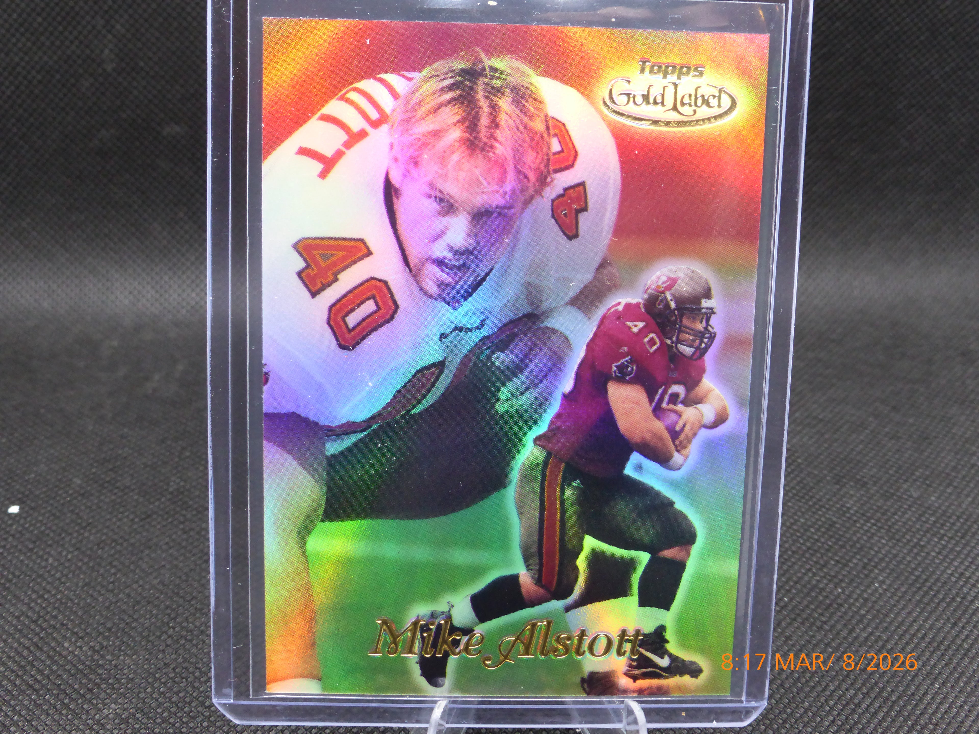 99 Topps Gold Label Mike Alstott #72