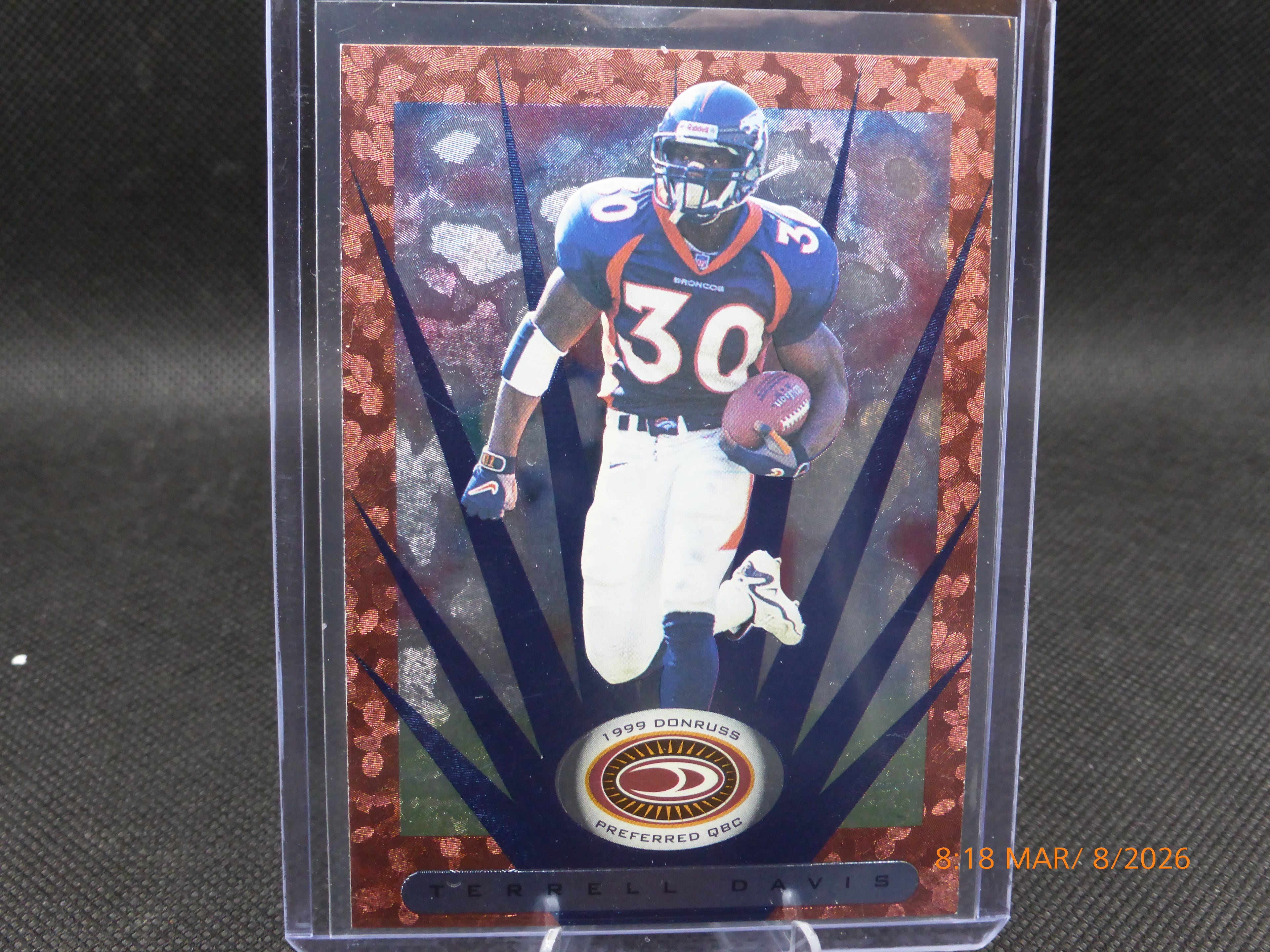 99 Donruss Preferred QBC Bronze Terrell Davis #9