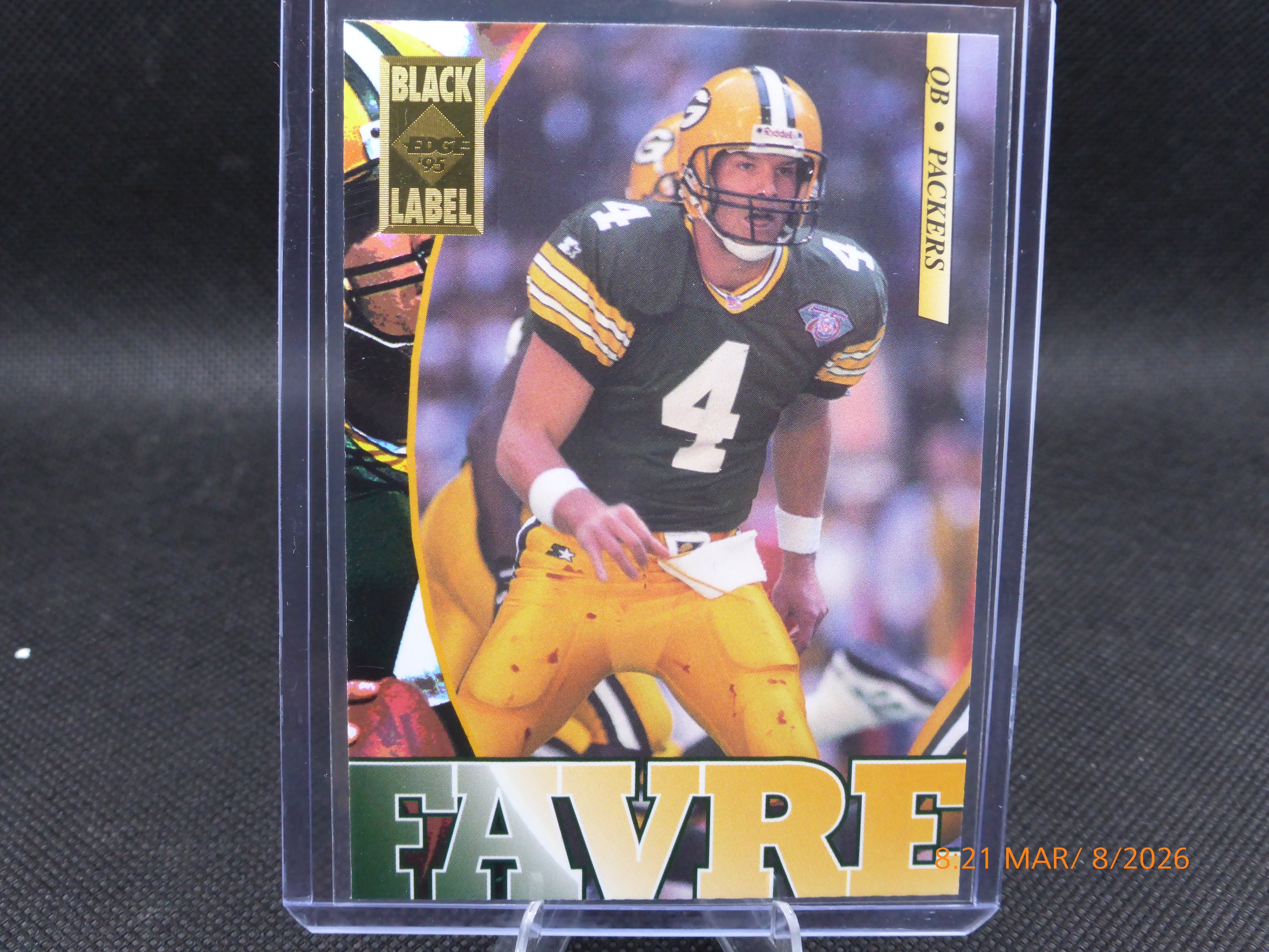 95 Collector's Edge Brett Favre #71