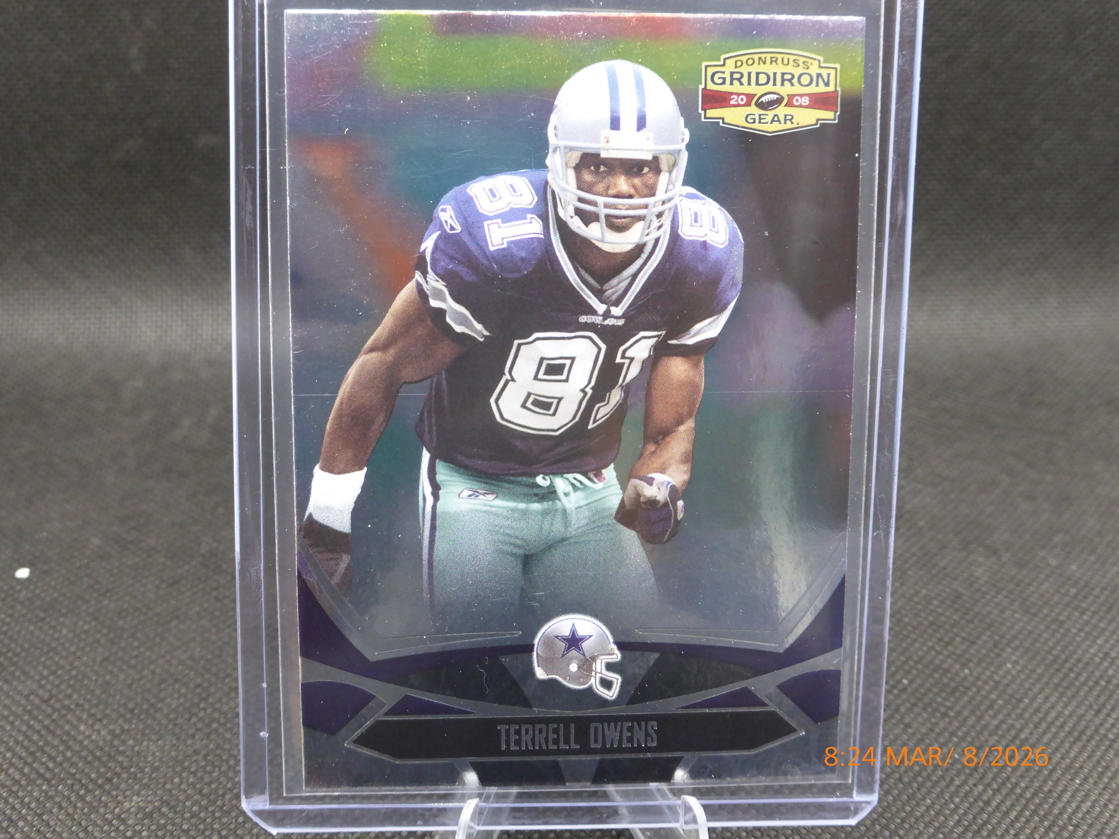 08 Donruss Gridiron Gear Terrell Owens #27