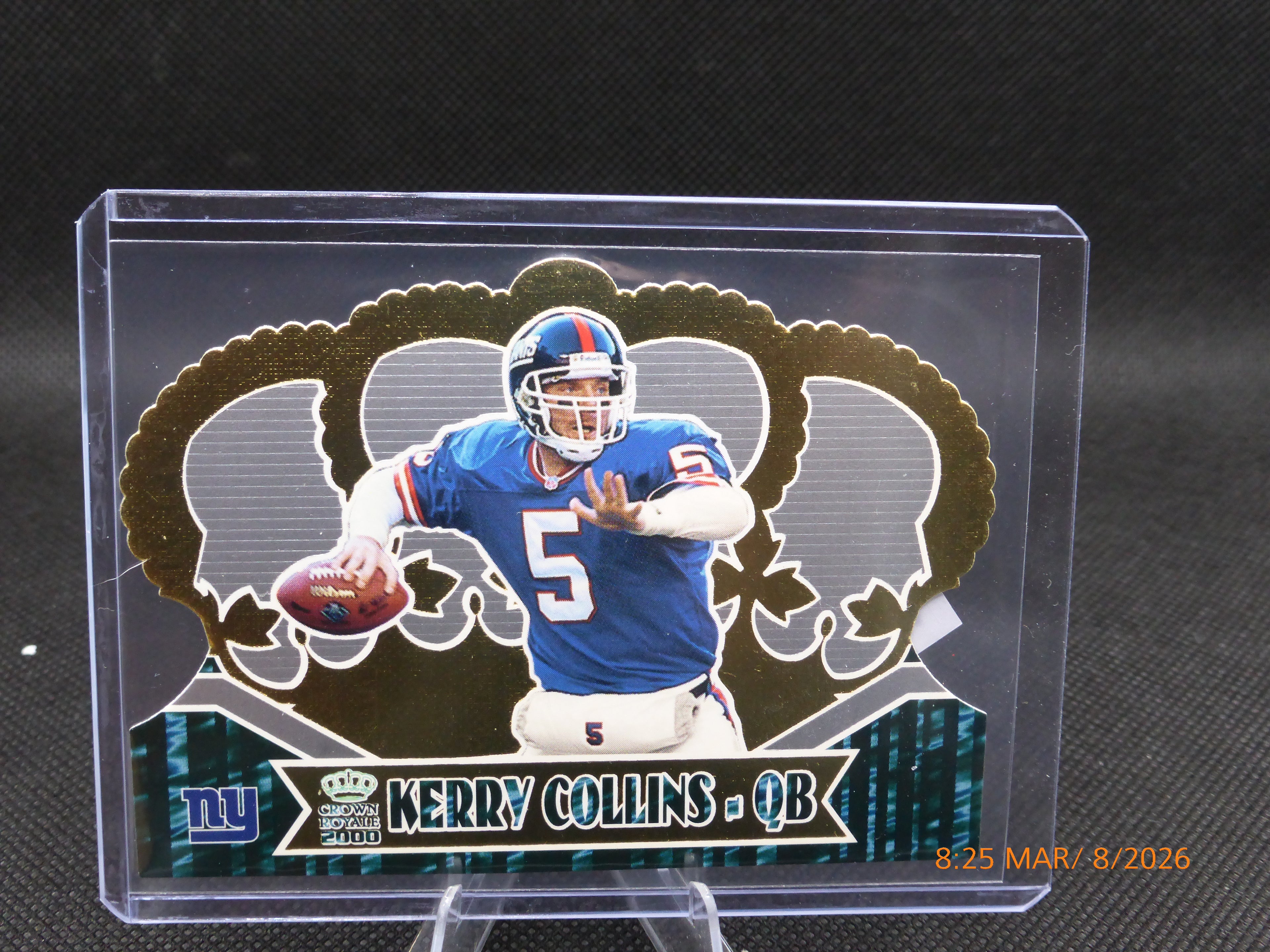 2000 Crown Royals Kerry Collins #65 Die Cut