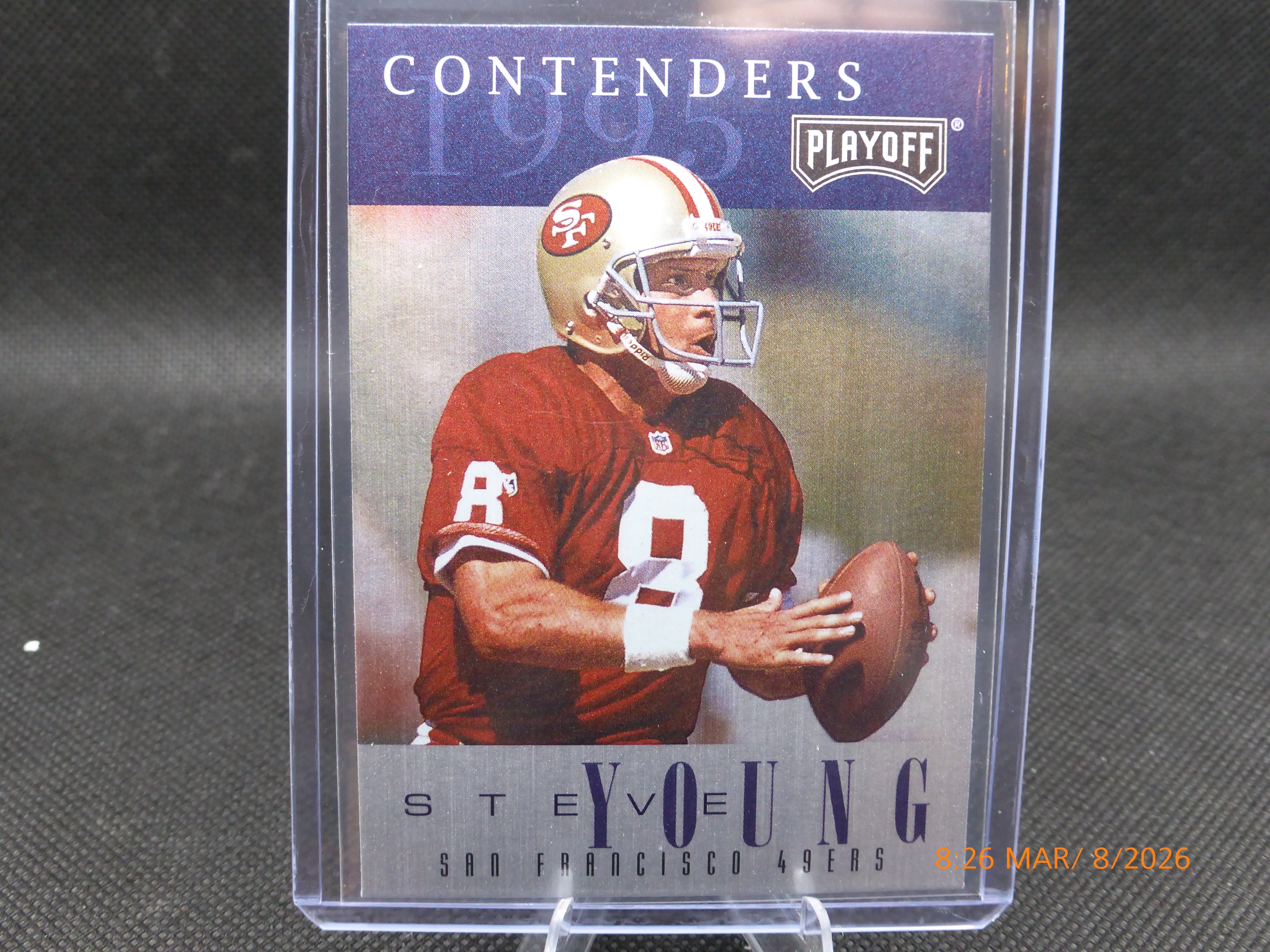 95 Playoff Contenders Steve Young #8