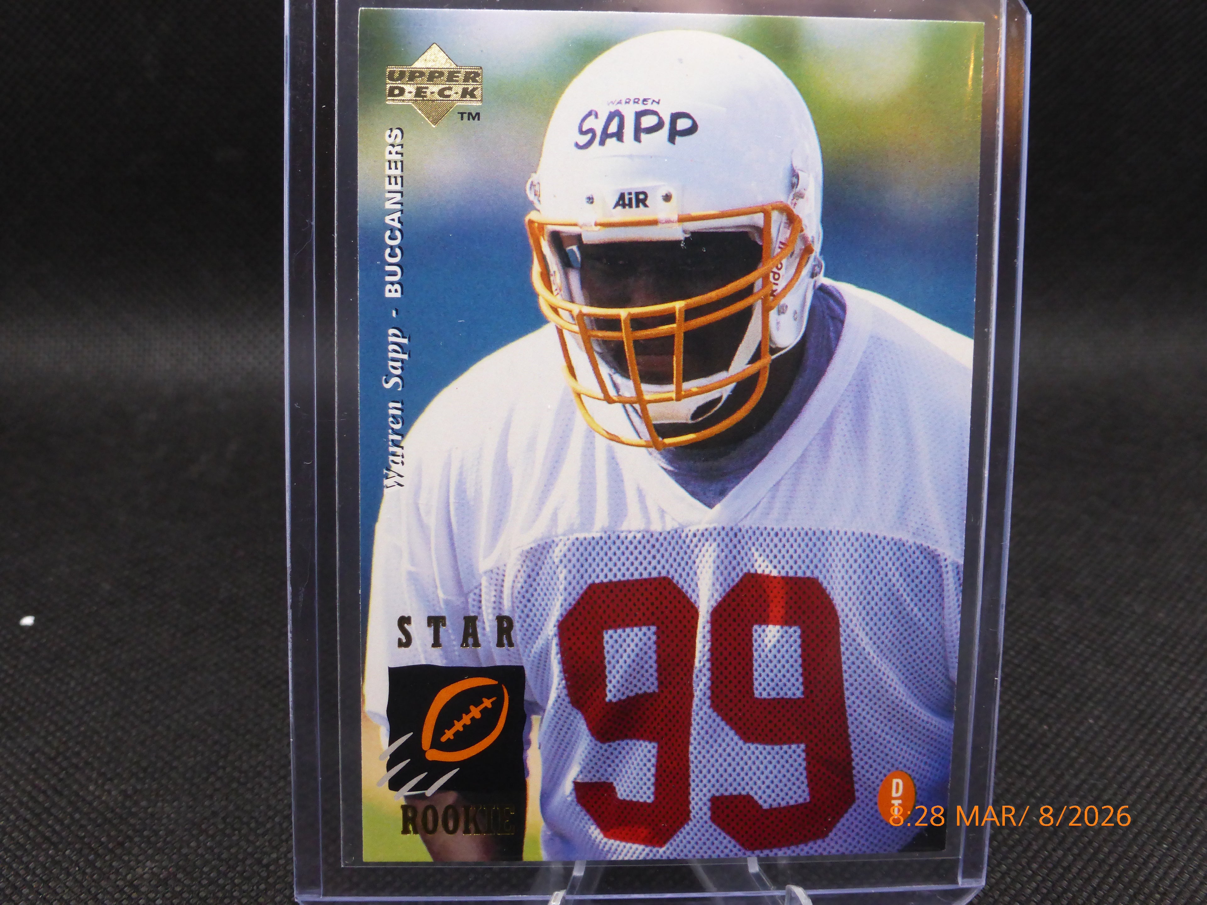 95 Upper Deck Warren Sapp #12 (RC)