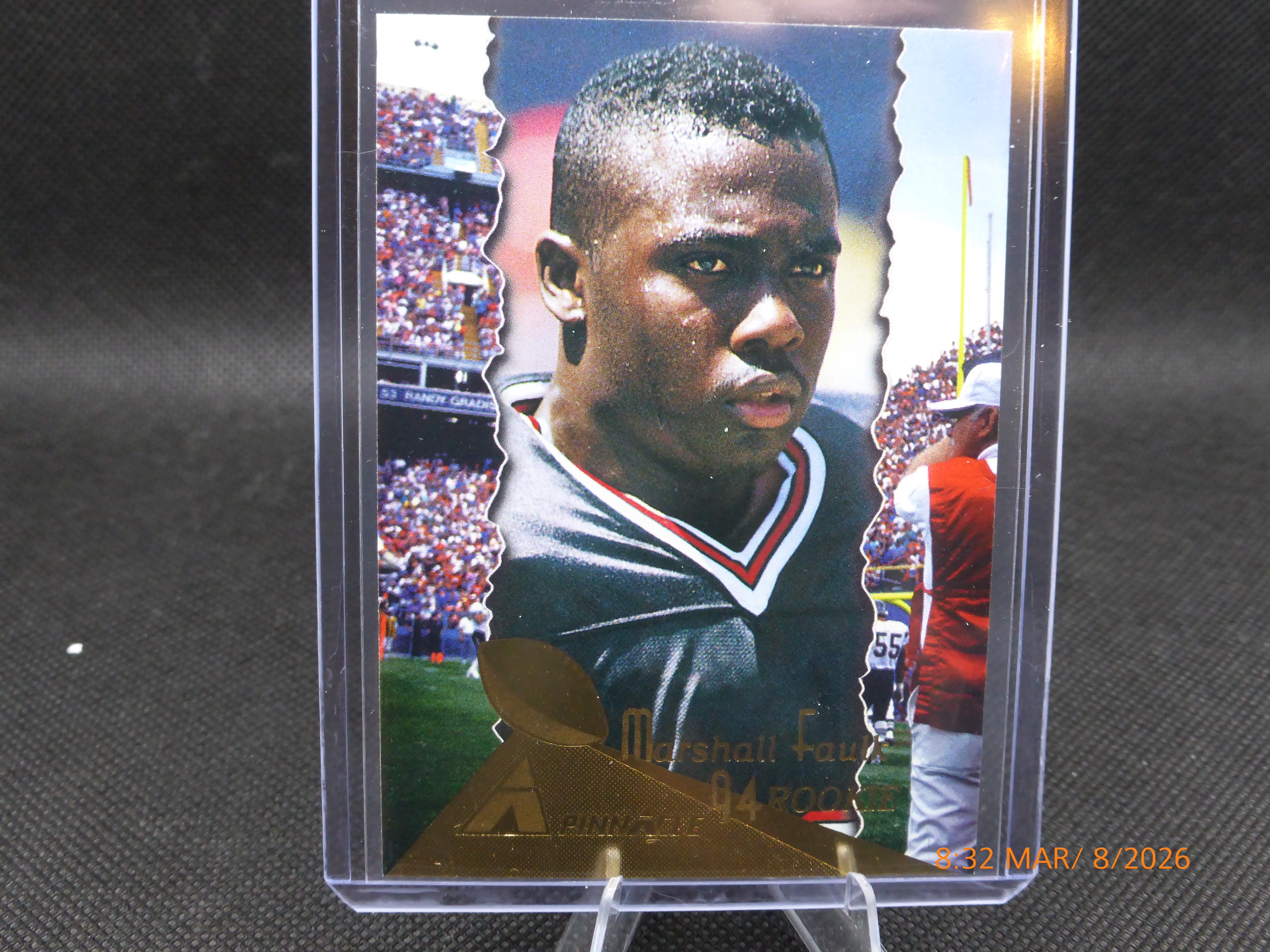94 Pinnacle Marshall Faulk #198 (RC)