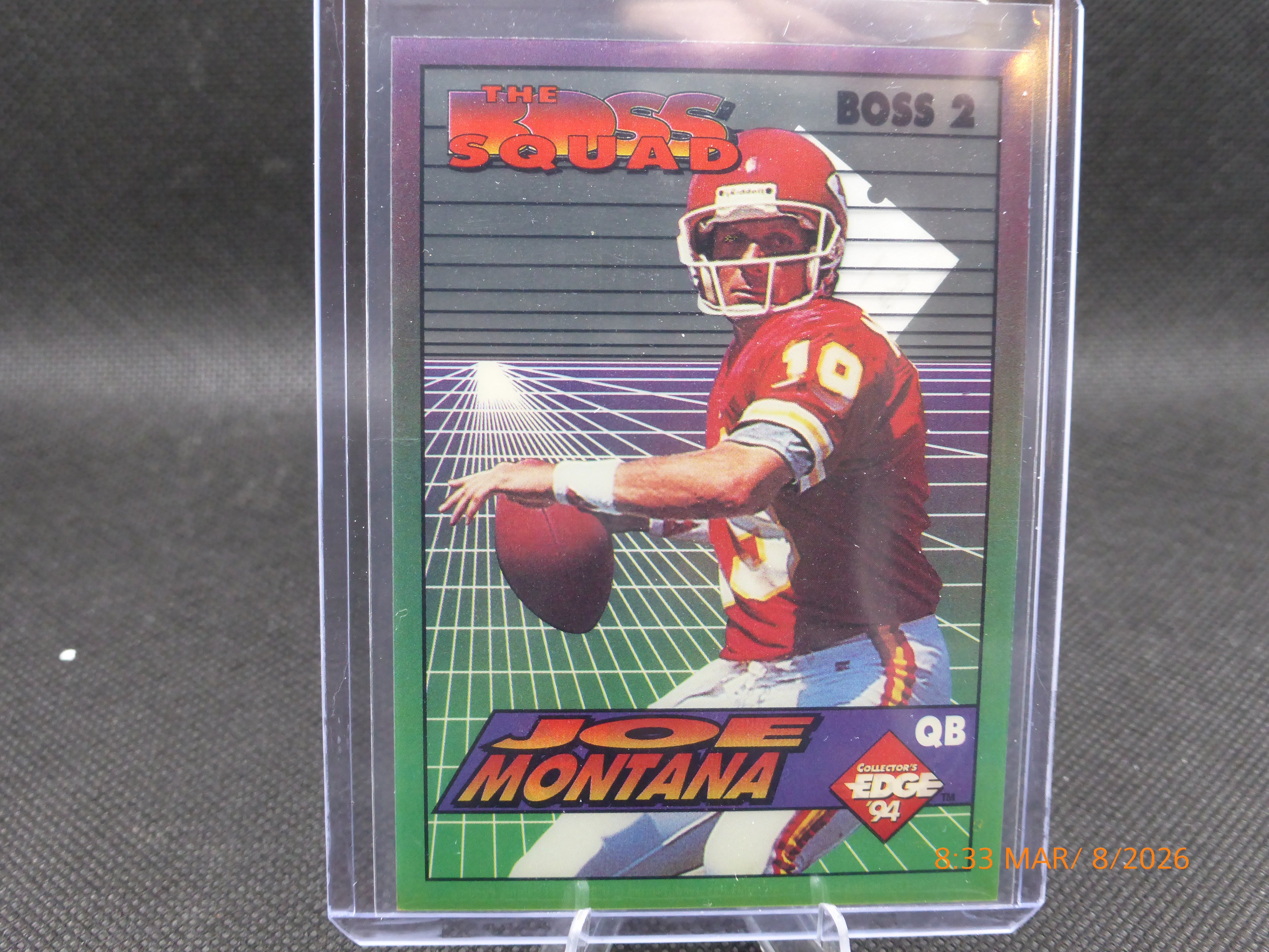 94 Collector's Edge Joe Montana Boss 2, Boss Squad