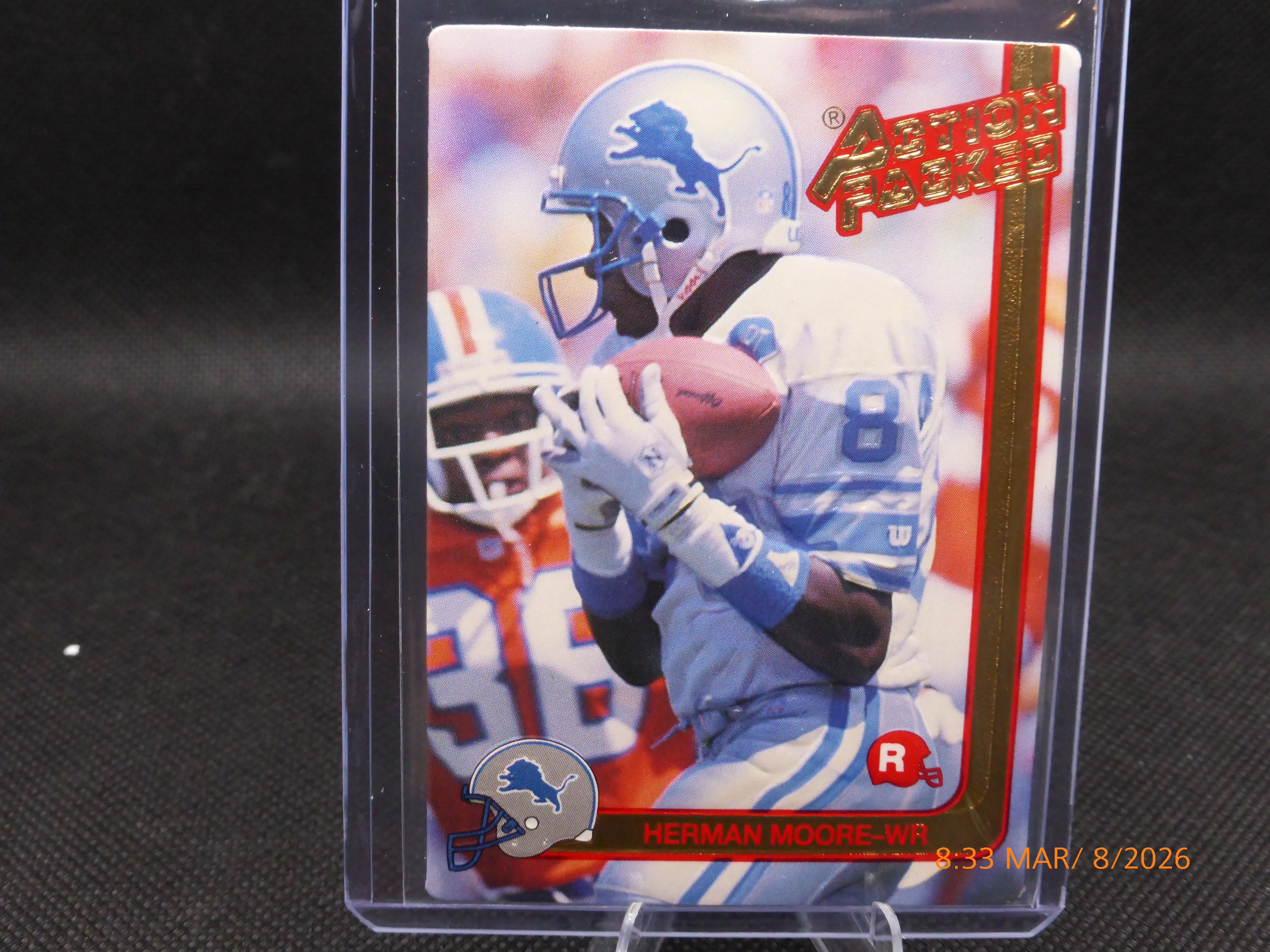 91 Action Packed Herman Moore #1 (RC)