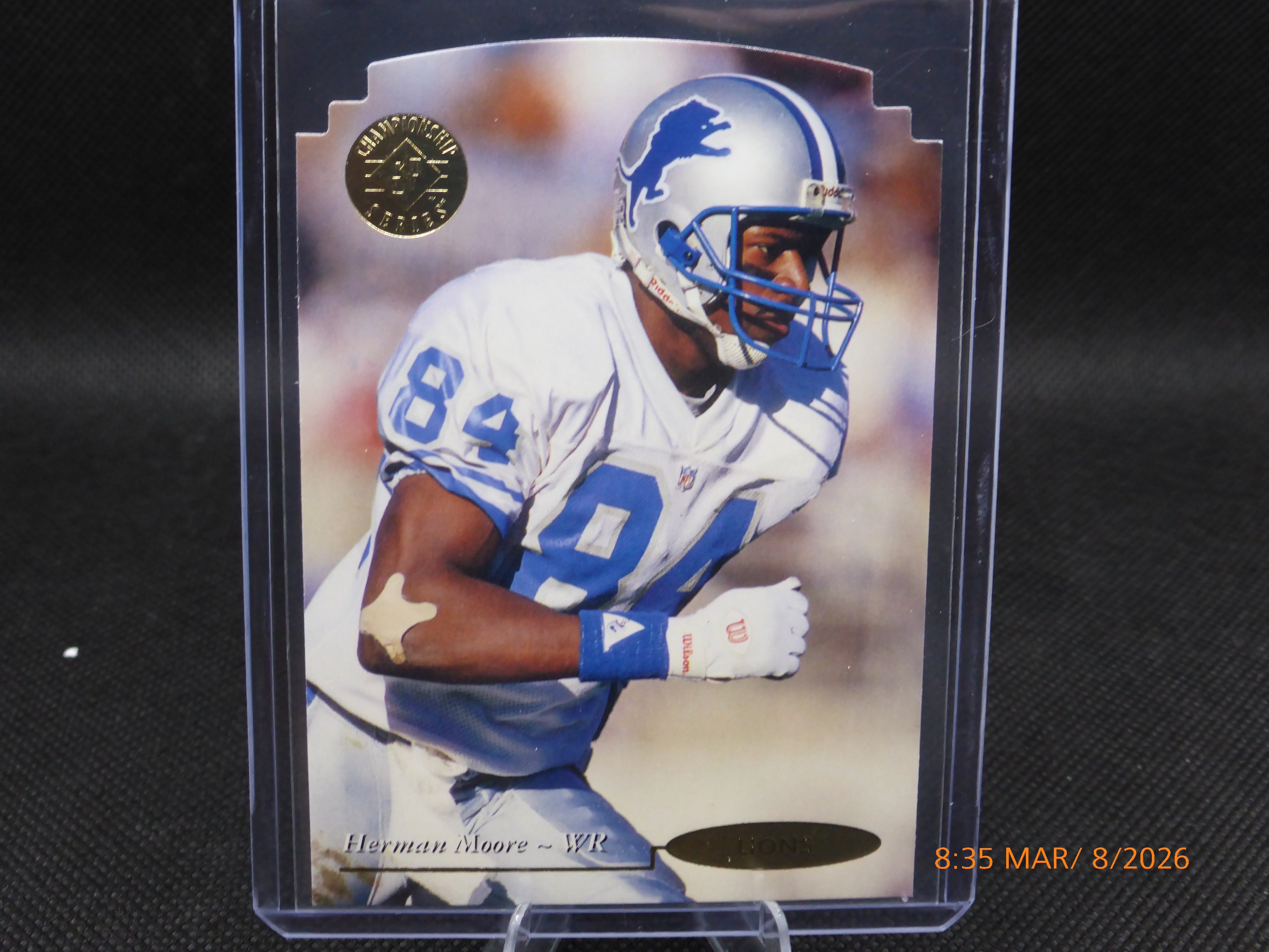 95 SP Championship Series Herman Moore #101 Die Cut