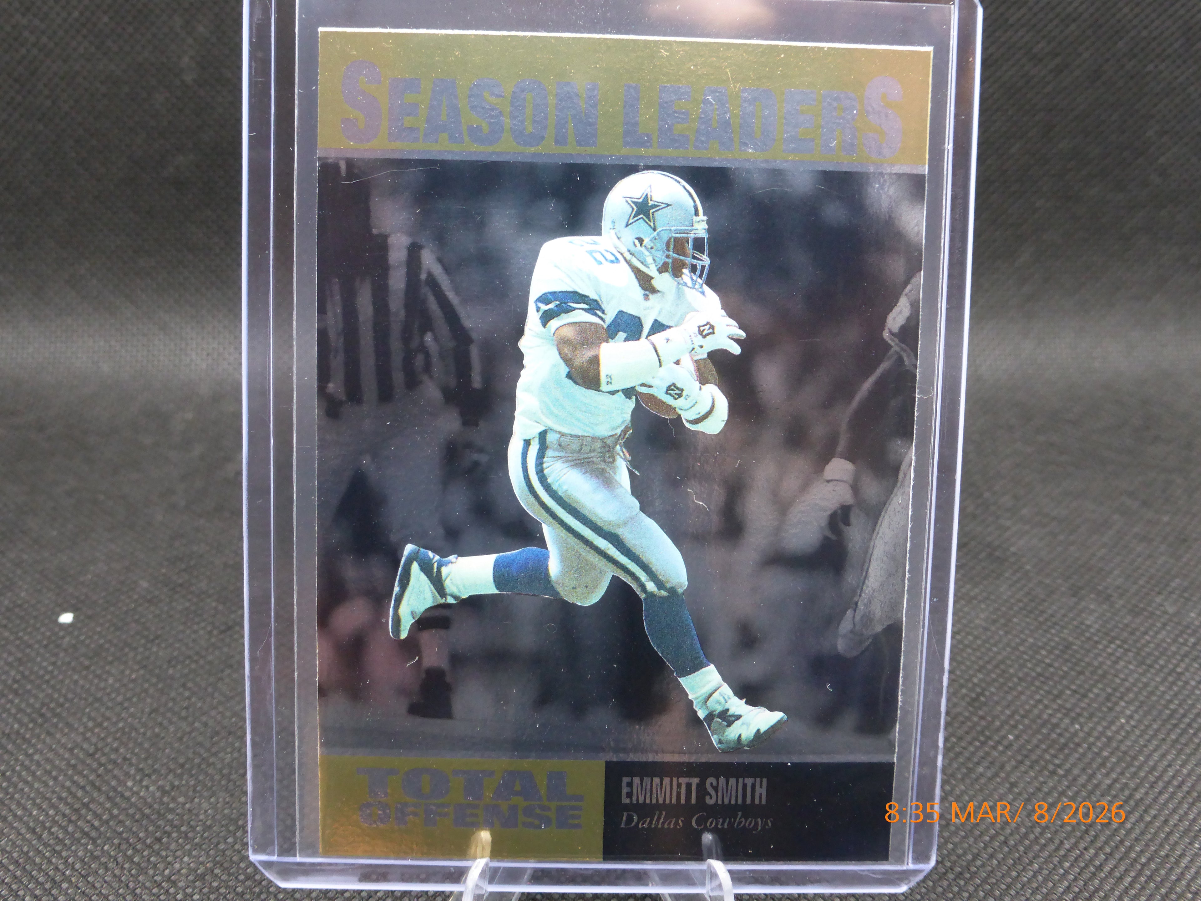 96 Upper Deck Emmitt Smith #220 Season Leaders