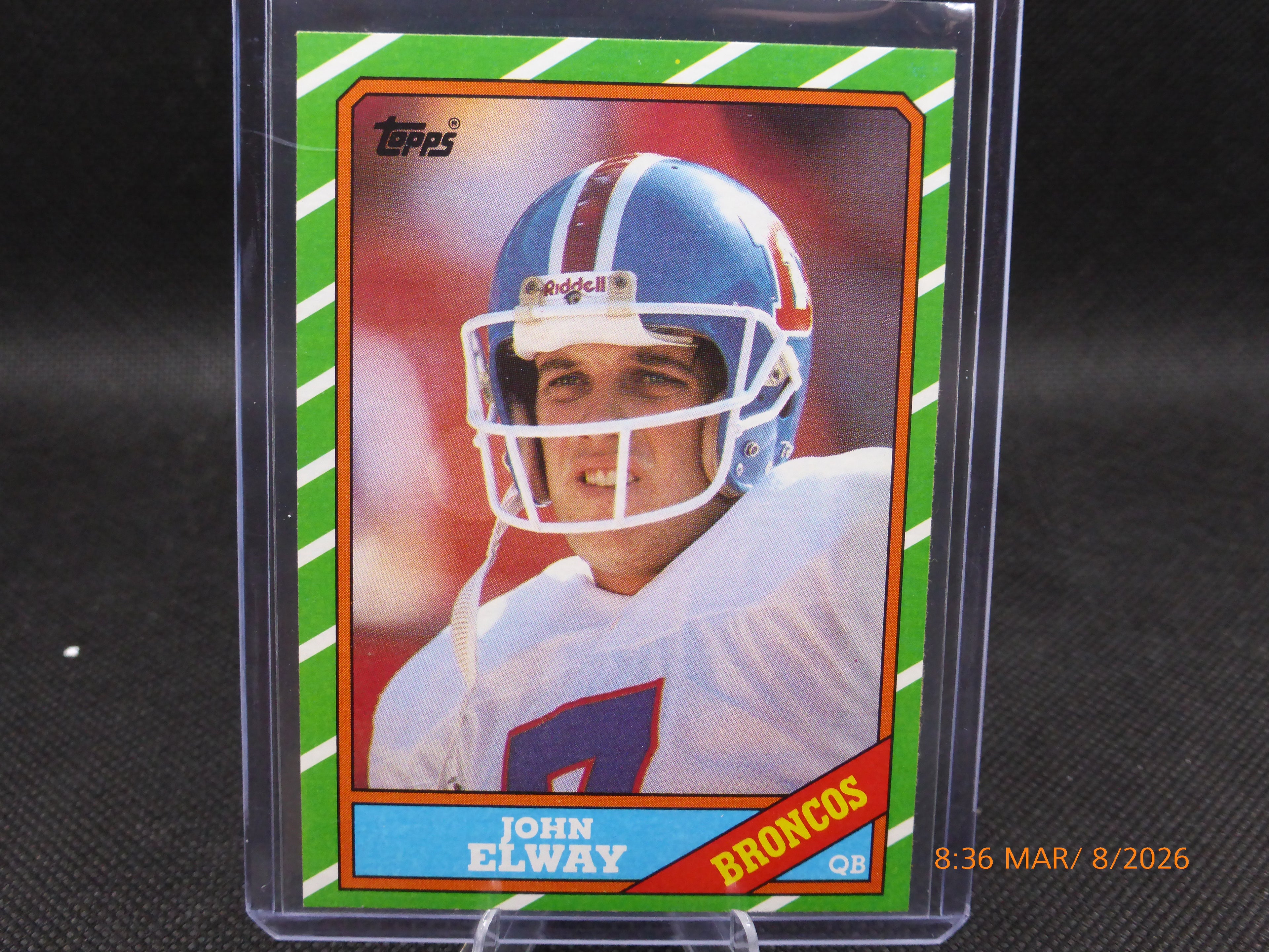 86 Topps John Elway #112