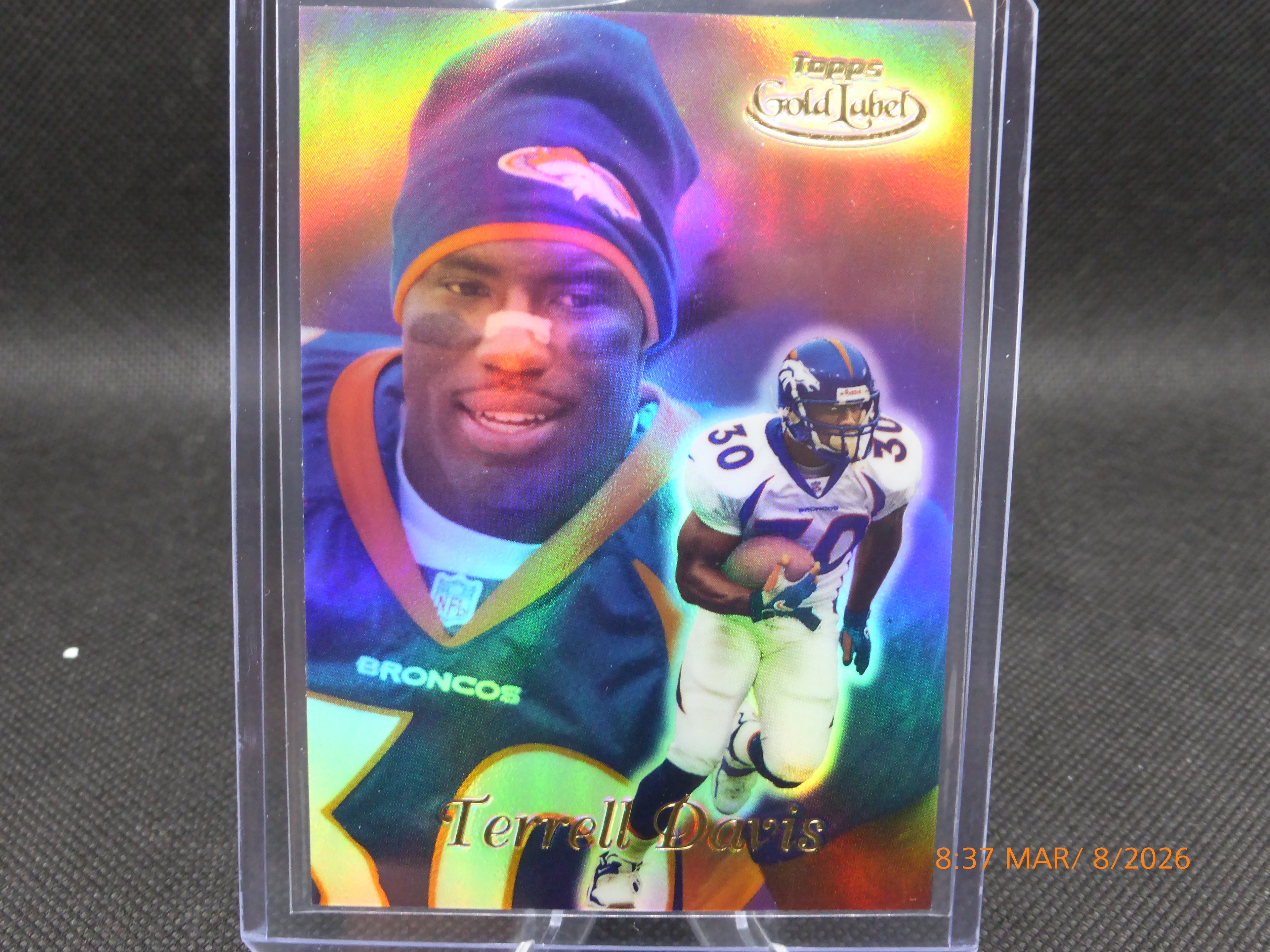 99 Topps Gold Label Terrell Davis #1
